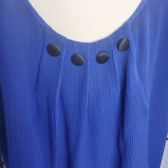 NWOT - Soft Surroundings - 100% Silk Royal Blouse! - Picture 6 of 8